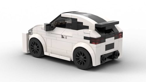 LEGO Toyota GR Yaris Model Rear View