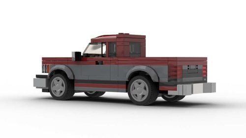 LEGO Chevrolet S10 89 Maxi-Cab Model Rear