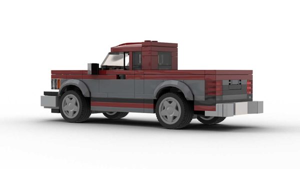 LEGO Chevrolet S10 89 Maxi-Cab Model Rear