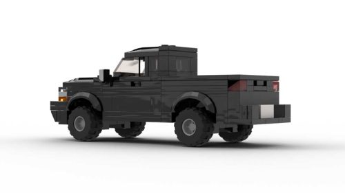 LEGO Chevrolet S10 2001 Extended Cab Model Rear