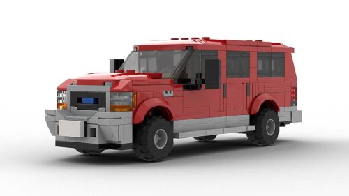 LEGO Ford Excursion Model Front