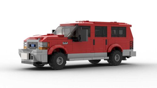 LEGO Ford Excursion Model