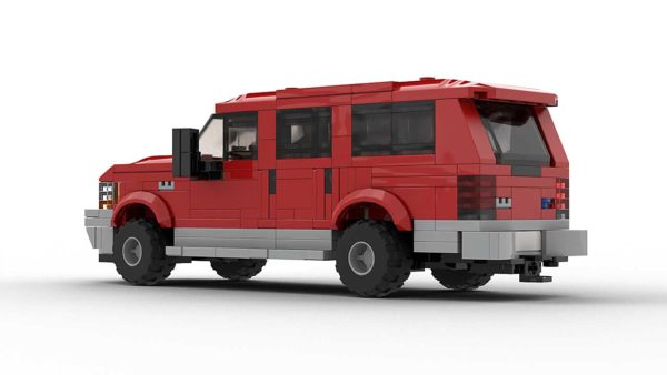 LEGO Ford Excursion model rear