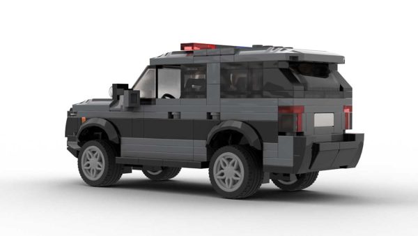LEGO Chevrolet Tahoe PPV 21 Gray Rear Model Rear View
