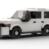 LEGO Chevrolet Tahoe PPV 2012 White Model