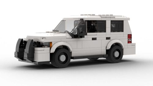 LEGO Chevrolet Tahoe PPV 2012 White Model