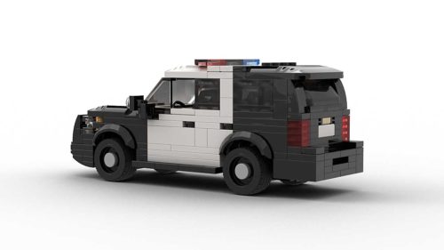 LEGO Chevrolet Tahoe PPV 2018 Model Rear