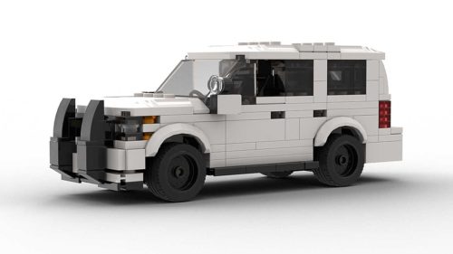 LEGO Chevrolet Tahoe PPV 2018 White Model