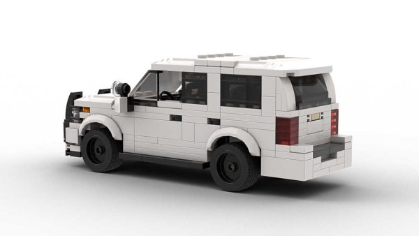 LEGO Chevrolet Tahoe PPV 2018 White Model Rear
