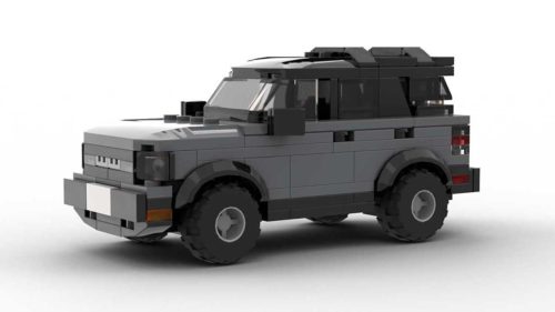 LEGO City Ford Bronco Sport Gray Model