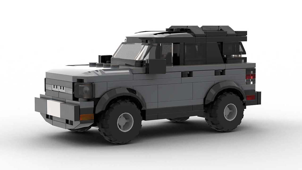 Ford Bronco Sport Gray - LEGO® MOC Instructions