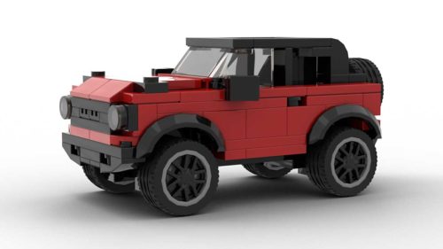 LEGO Ford Bronco 21 2door no roof model