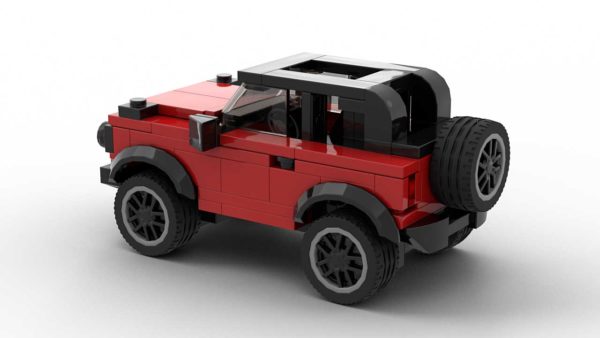 LEGO Ford Bronco 21 2door no roof Model Rear
