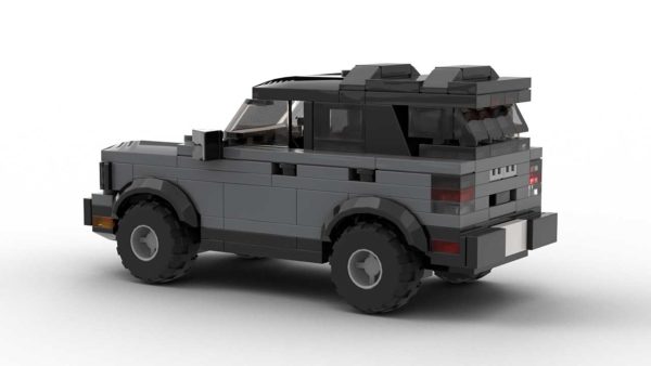 LEGO Ford Bronco Sport Gray Model Rear