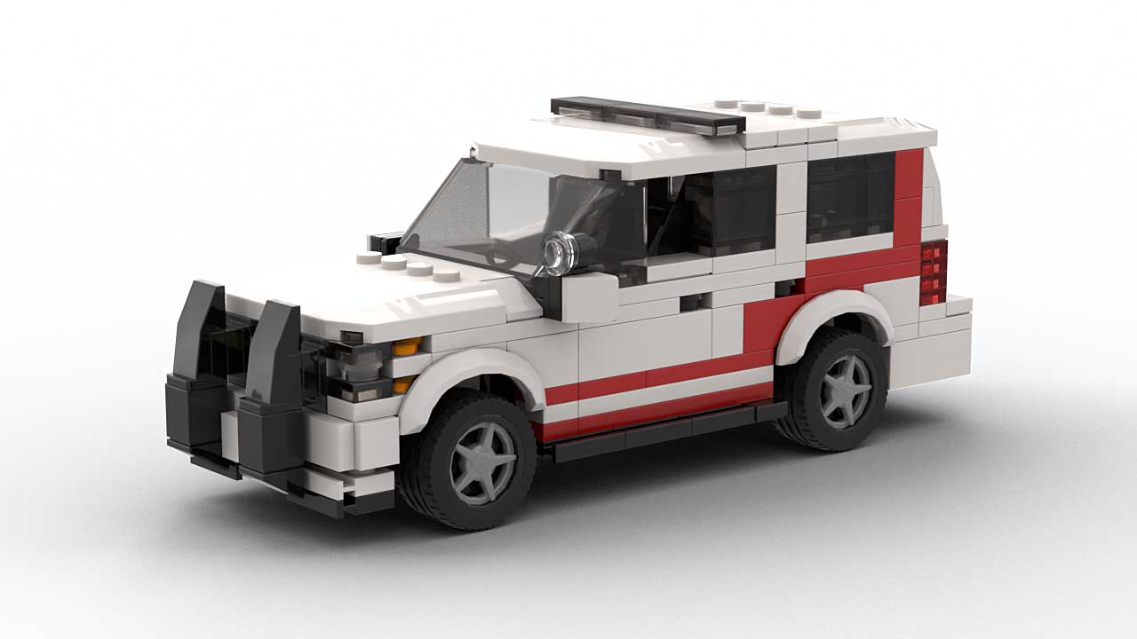 LEGO Chevrolet Tahoe 2018 Fire Dep Vehicle Model