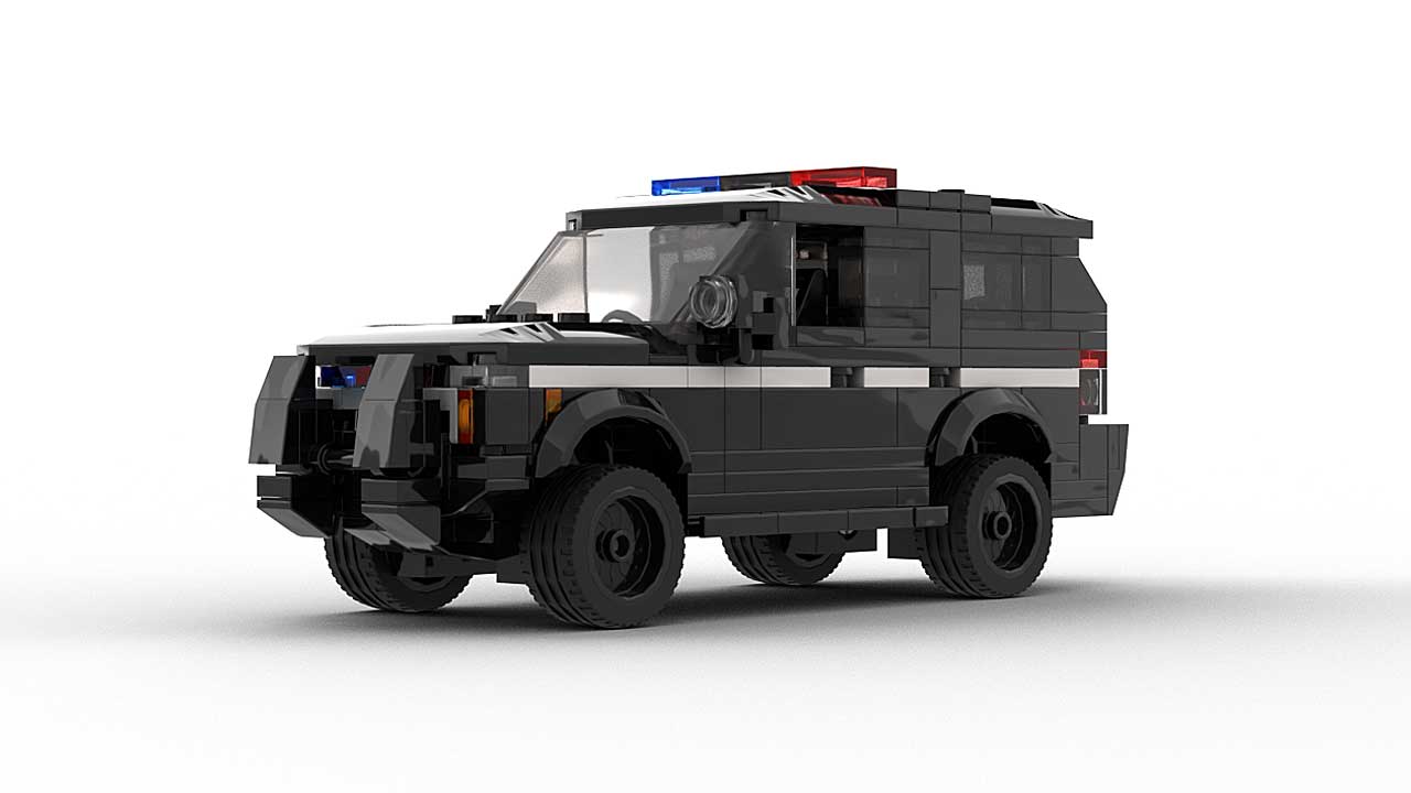 LEGO Chevrolet Tahoe 21 Police Model