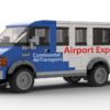 LEGO Home Alone Airport Shuttle Bus Model