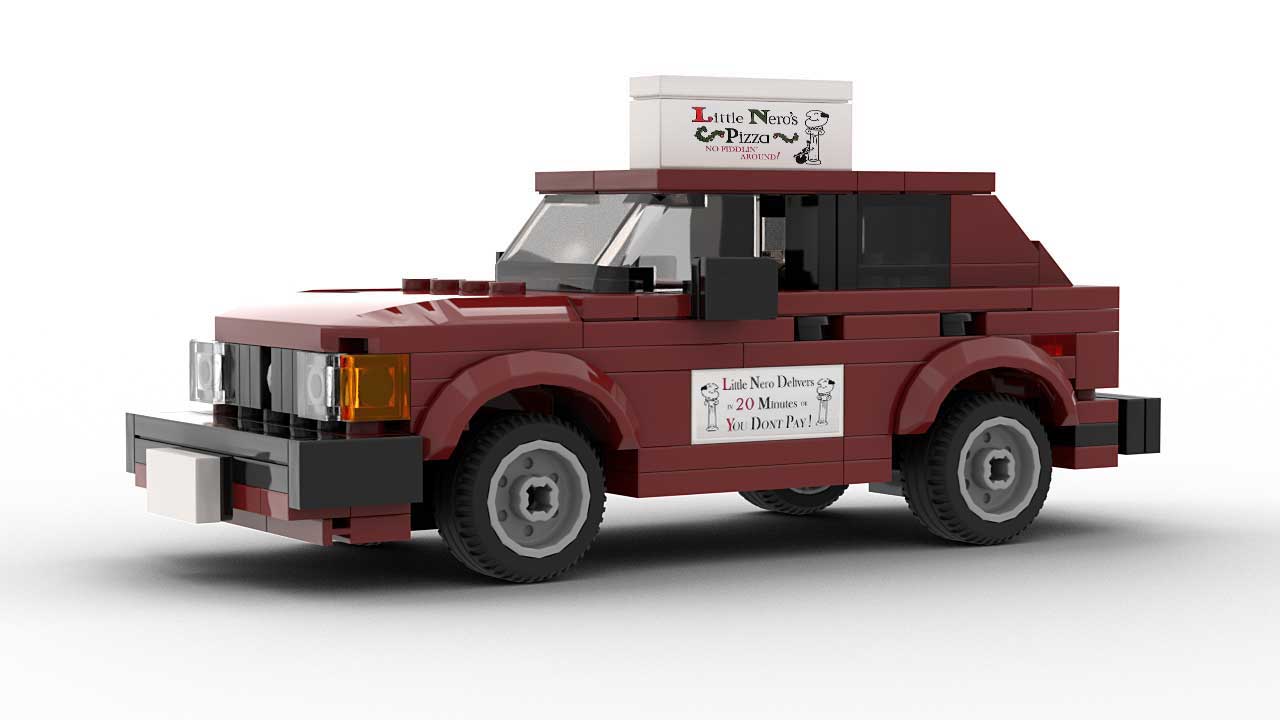 Lego pizza car online