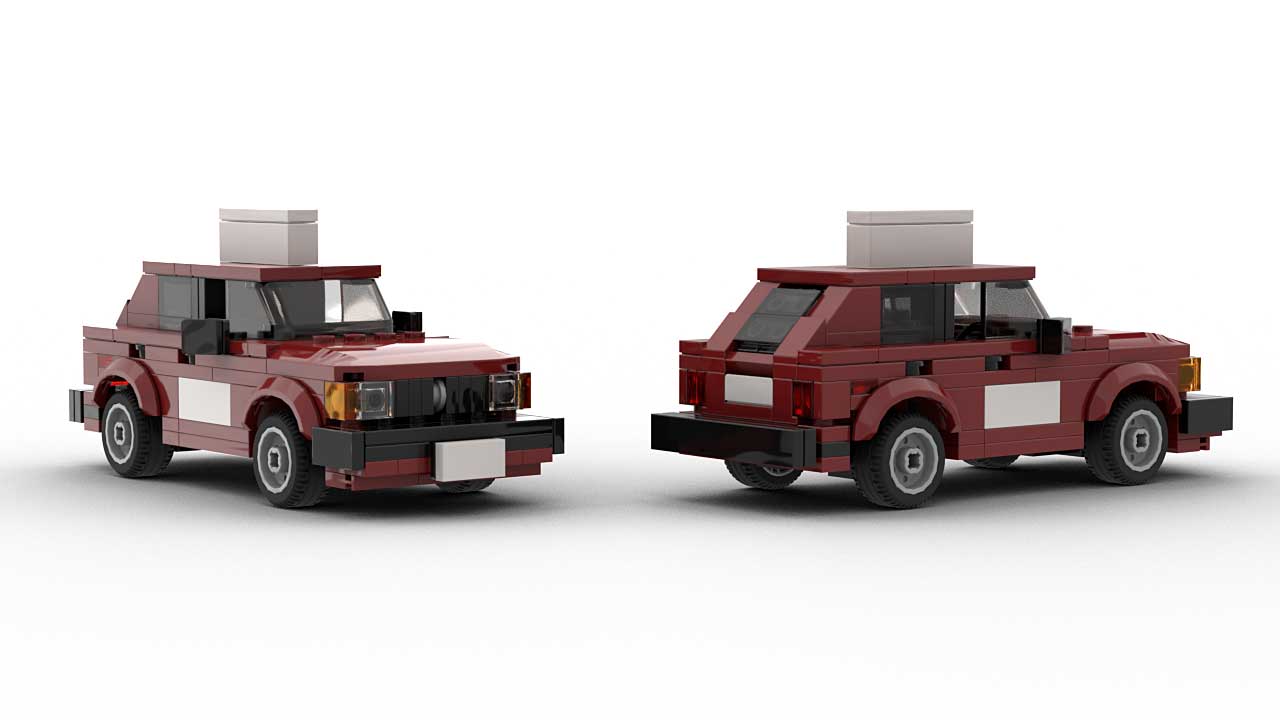LEGO® Ideas Home Alone 21330 set Pizza Car MOC Model