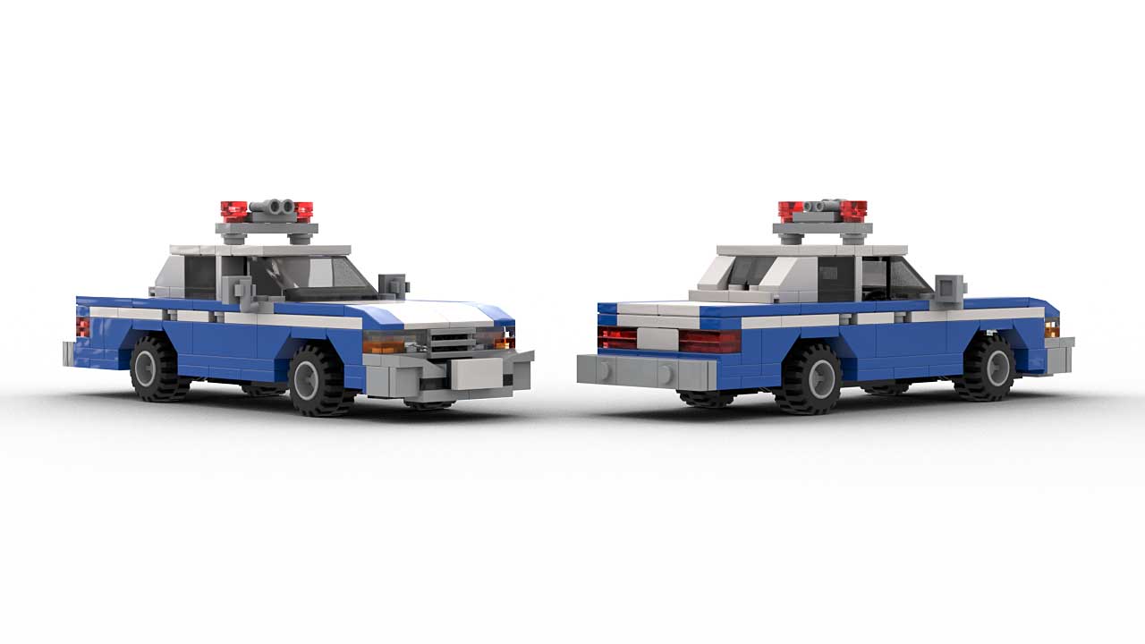 LEGO® Ideas Home Alone 21330 set Police Car MOC Model