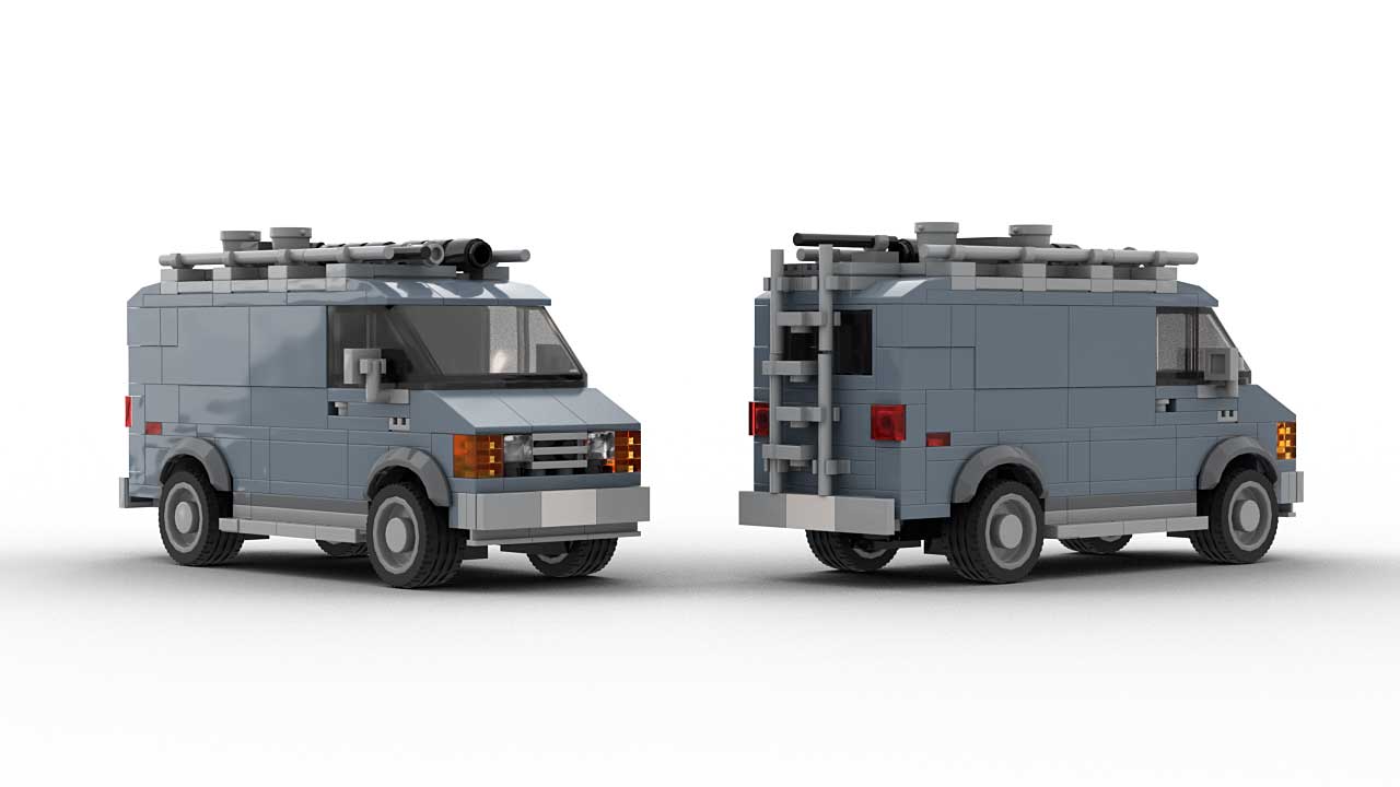 LEGO® Ideas Home Alone 21330 set Van MOC Model