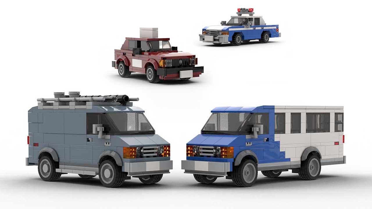 LEGO® Ideas Home Alone 21330 set addon car MOC Models