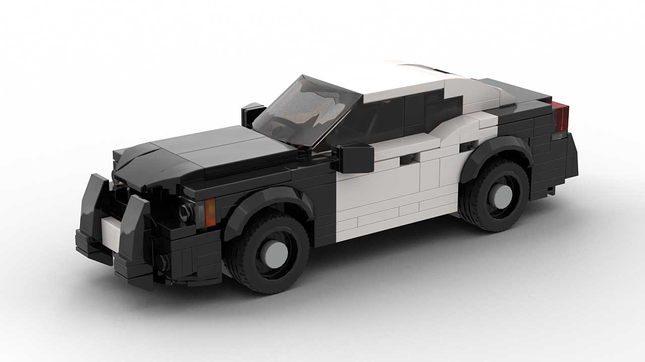 LEGO Dodge Charger Pursuit Model