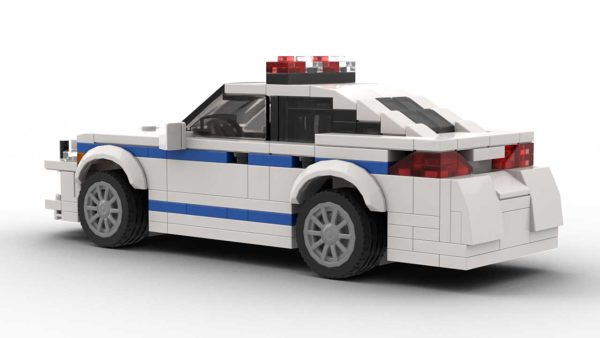 LEGO Ford Fusion NYPD Model Rear