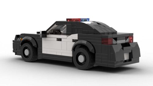 LEGO Ford Taurus Police Interceptor model Rear