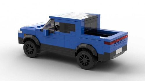 LEGO Rivian R1T Model Rear