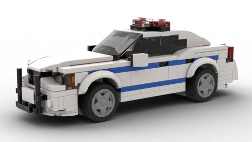 LEGO Dodge Charger NYPD Model