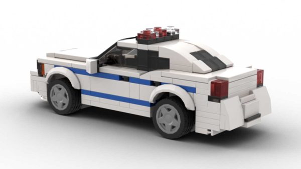 LEGO Dodge Charger NYPD Model Rear