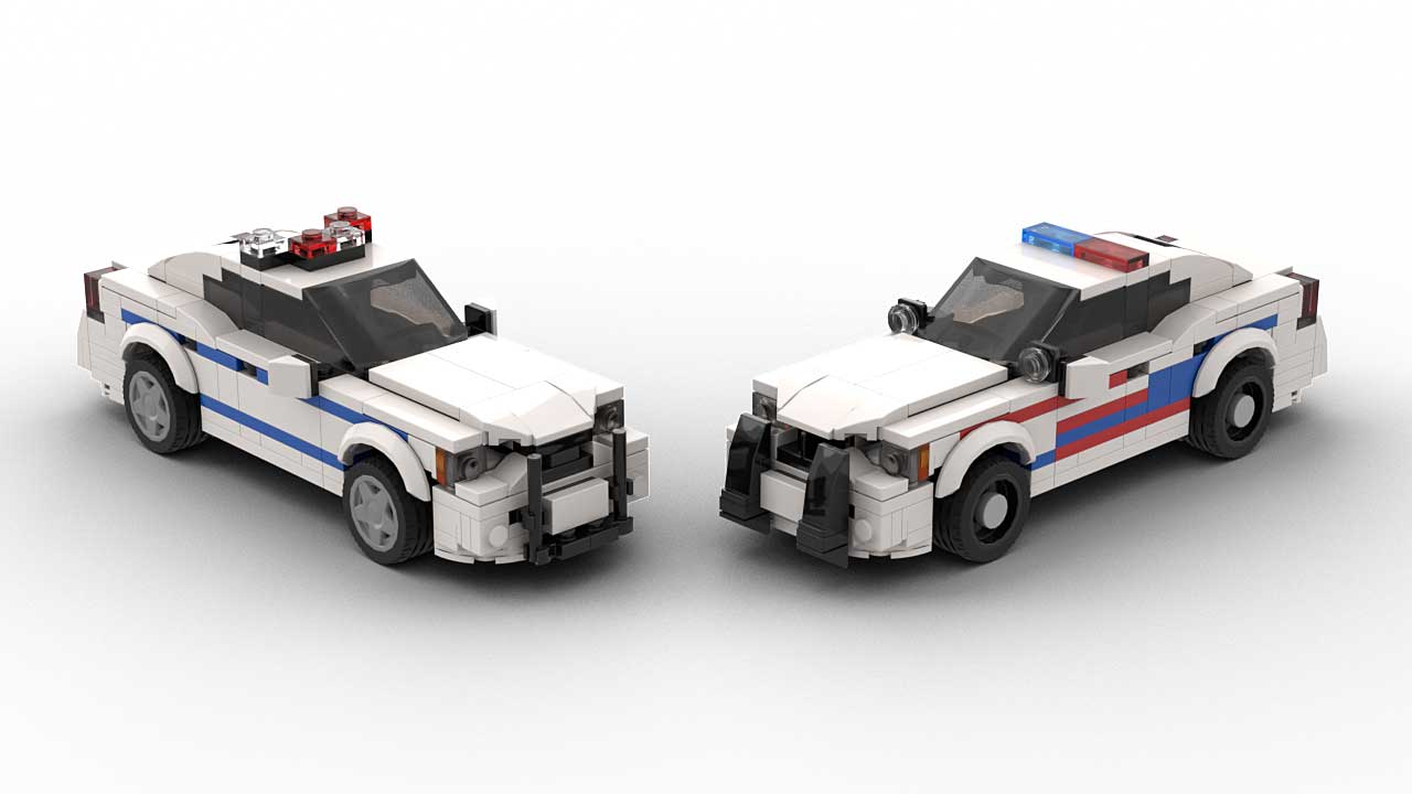LEGO Dodge Charger Police Cars Models