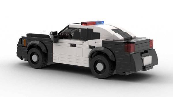 LEGO Dodge Charger Police Pursuit 08 Model Rear