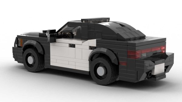 LEGO Dodge Charger Police Pursuit 14 ModelRear