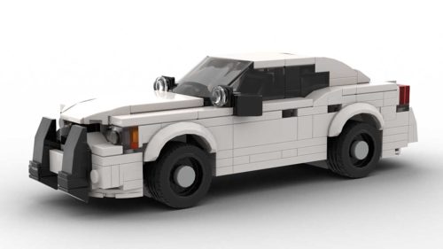 LEGO Dodge Charger Police Pursuit Unmarked 08 Model