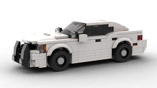 LEGO Dodge Charger Police Pursuit Unmarked 14 Model