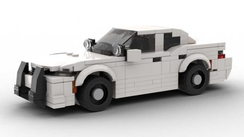 LEGO Dodge Charger Police Pursuit Unmarked 21 Model
