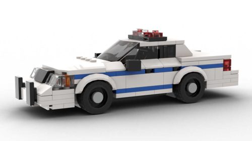 LEGO Ford Crown Victoria NYPD Model