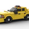 LEGO Ford Crown Victoria Taxi Model