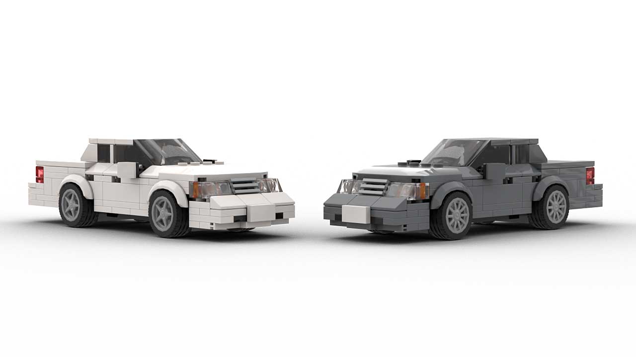 LEGO Ford Crown Victoria MOC Models