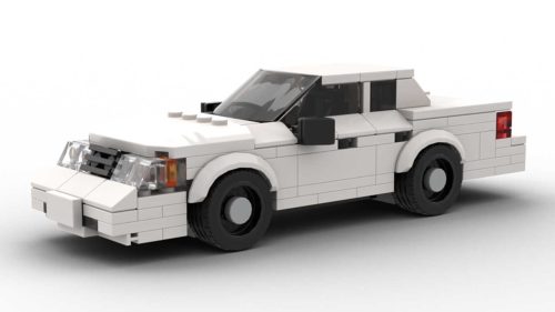 LEGO Ford Crown Victoria Unmarked Police Model
