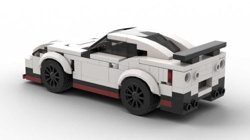 LEGO Nissan GT-R Nismo Model Rear