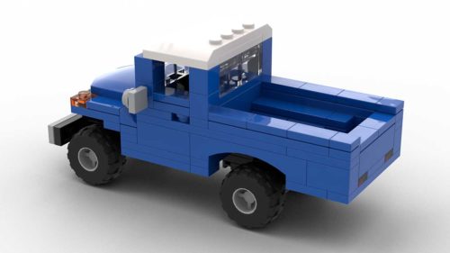 LEGO Toyota FJ45 Pickup Model Rear