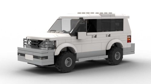 LEGO Toyota Land Cruiser 100 MOC Model