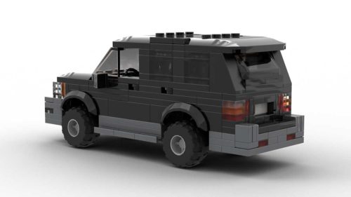 LEGO Toyota Land Cruiser 100 US Model Rear