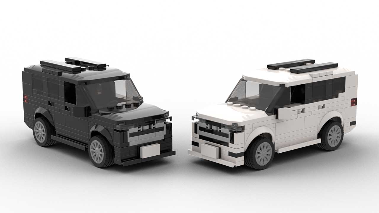 LEGO Toyota Land Cruiser 2021 MOC Models