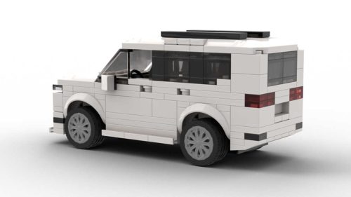 LEGO Toyota Land Cruiser 2022 Model Rear