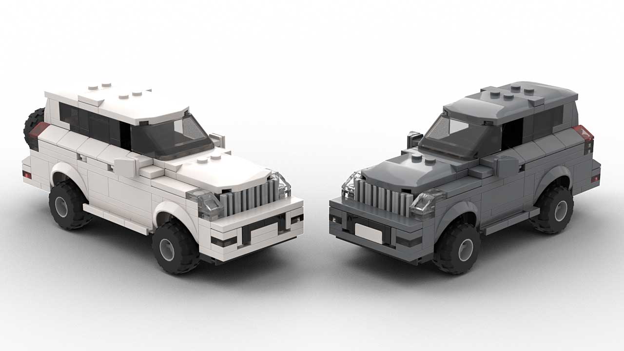 LEGO Toyota Land Cruiser Prado 2008 Models