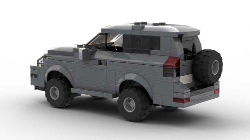 LEGO Toyota Land Cruiser Prado 2008 3-door Model Rear